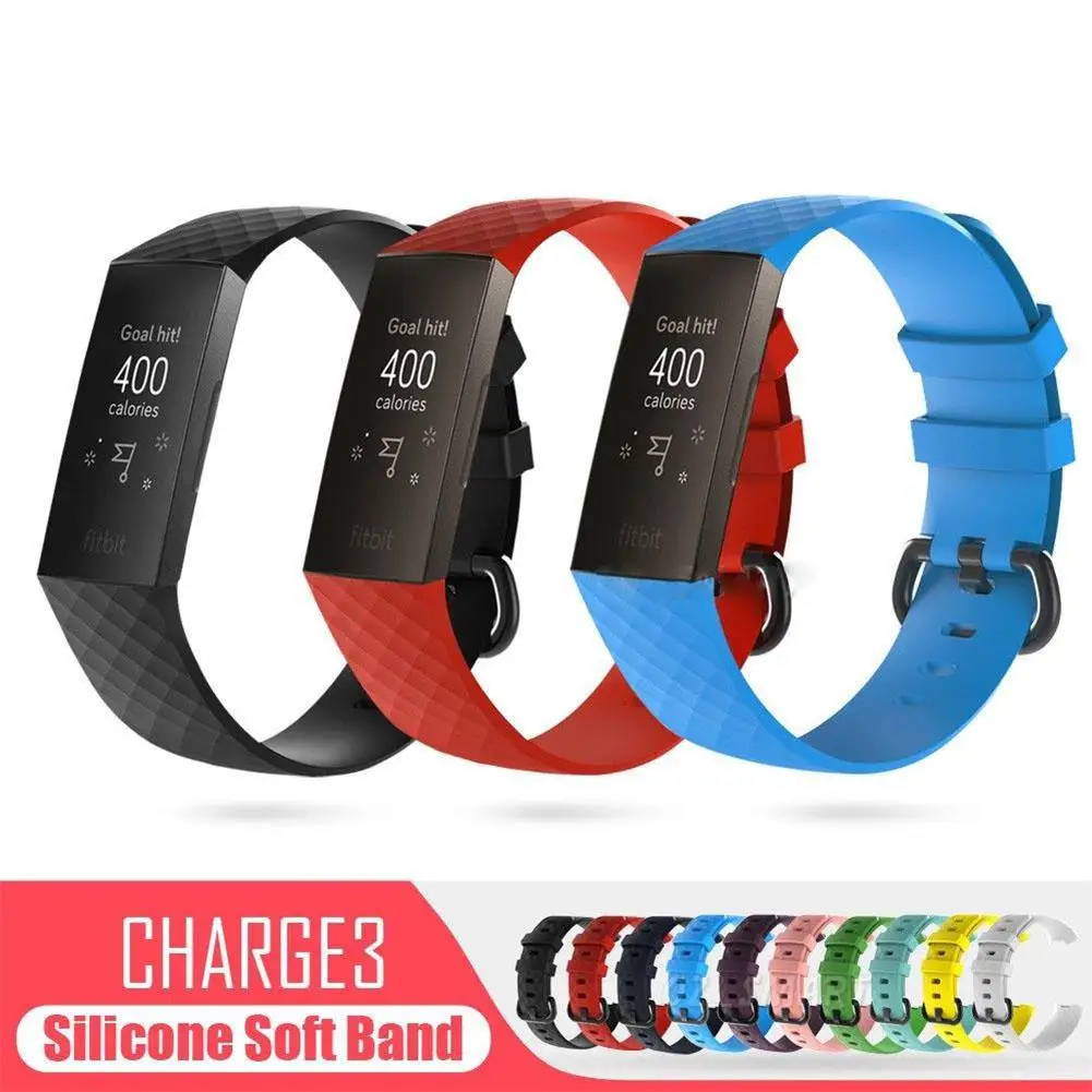 EastVita для Fitbit Charge 3 сменный ремешок силиконовый спортивный браслет r20 | Электроника