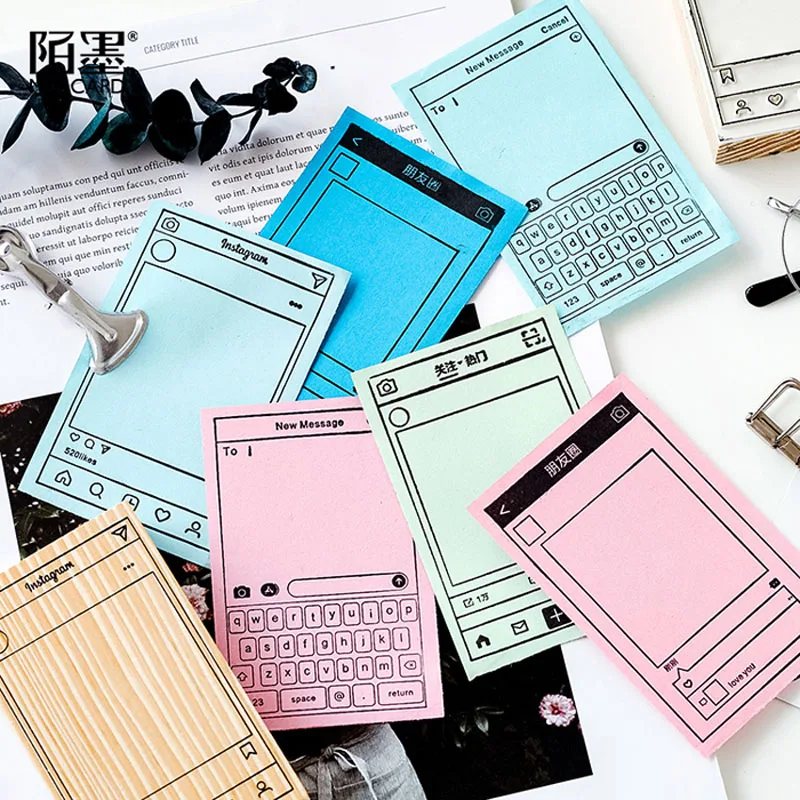 

Lychee Note Shape Hand Account Seal Creative Scrapbooking Stamps DIY Album Cards Crafts Decoration