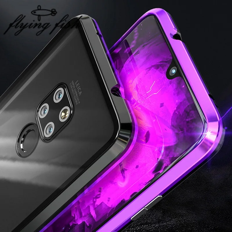 Роскошный Магнитный адсорбционный чехол для телефона Mate20 Pro Huawei Mate 20 P20 Lite NOVA 3i 3E
