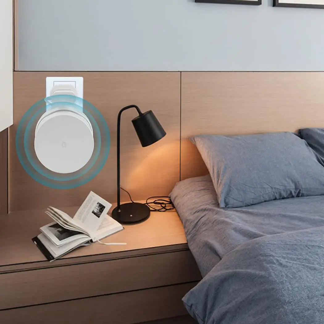 

WIFI Router Wall Mount Stand Protective Case Home For Google Router Made of optimal plastic, light durable.