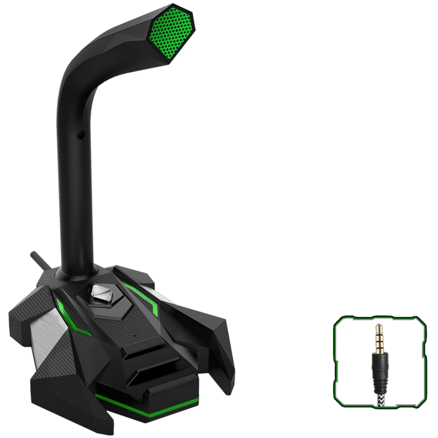 POPU PINE динамический проводной микрофон USB Studio Gaming 360 Omnidirectionnel PC для настольного
