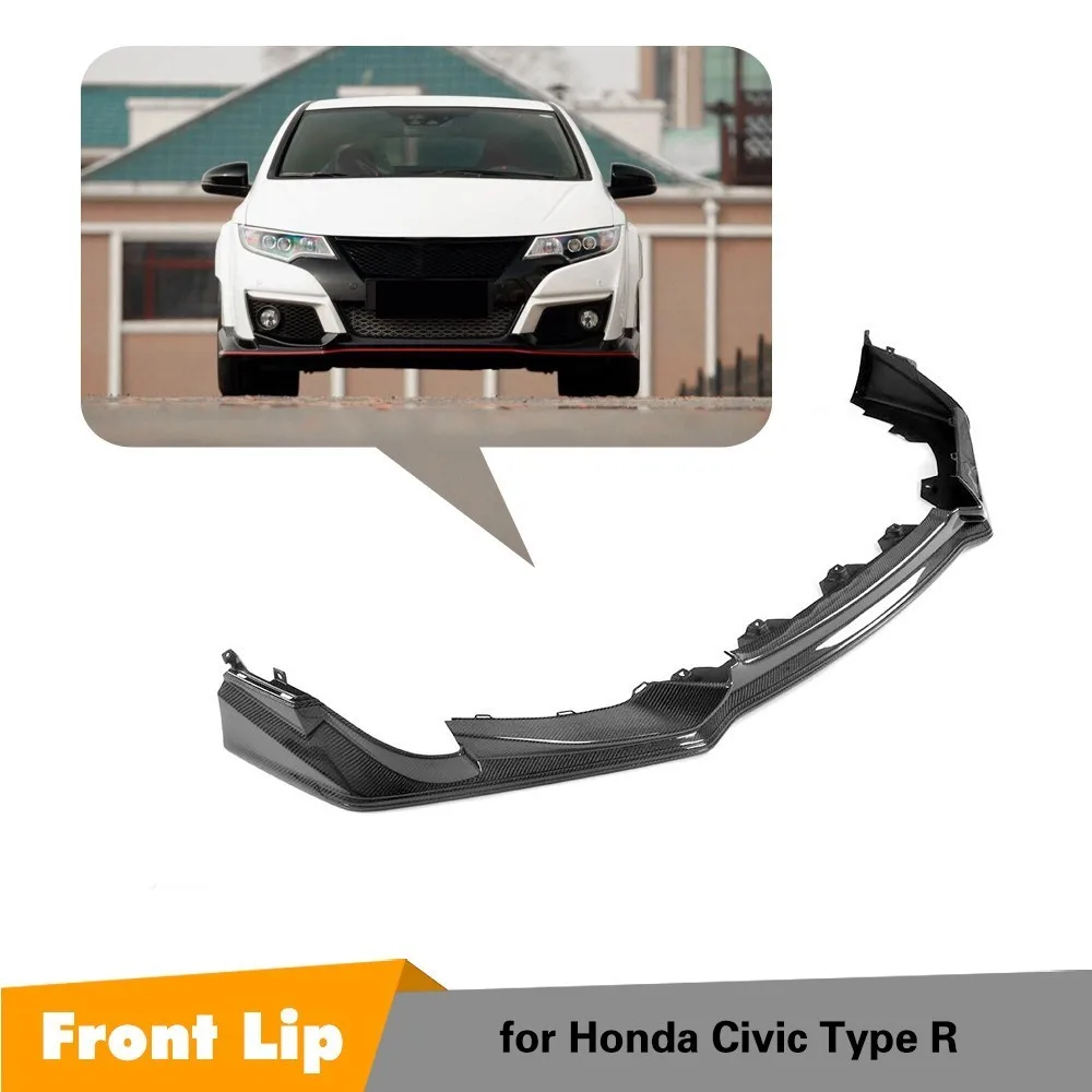 Разветвитель для губ из углеродного волокна Honda Civic Type R FK2|Амортизаторы| |