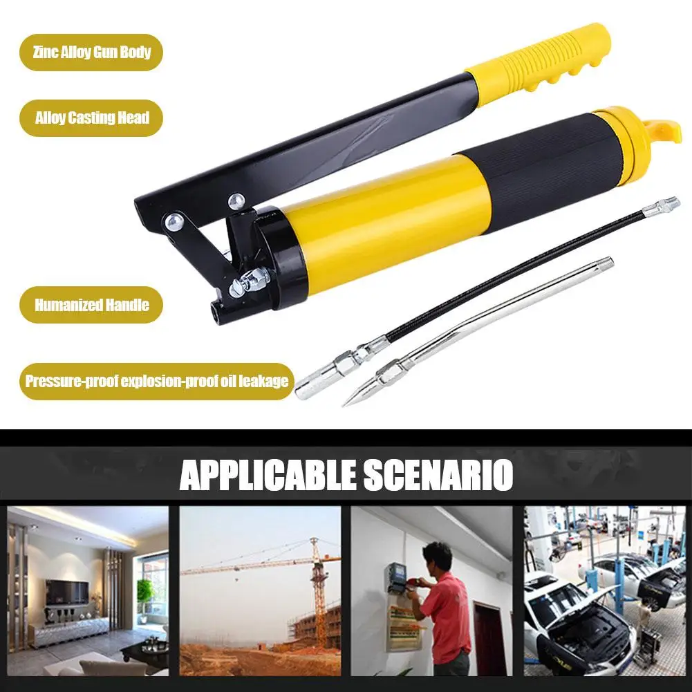 Lubrication Heavy Duty Tool Grip Grease Spray Pipe Lubrication Accessory Kit For Auto Repair