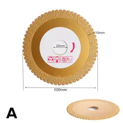 100 мм алмазный режущий диск Полировка Диски для шлифовального станка аксессуары режущие инструменты