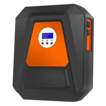 

Onever Mini Electric Car Tire Inflatable Pump Digital Display Air Compressor Portable Automobile Tire Fast Inflator 100 PSI 12V