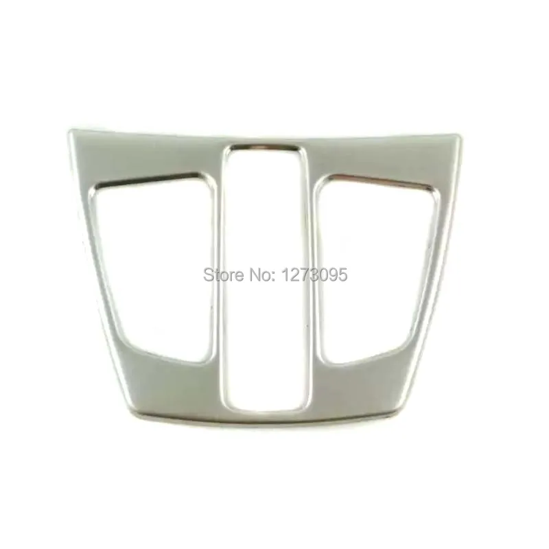 

For BMW X1 2016 Stainless Front Head Reading Lights Lamp Cover Interior Reading Light Frame Protector Trim Sticker Car Accessory
