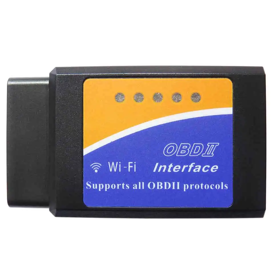 ELM327 OBD2 wifi V1.5 автомобильный диагностический инструмент ELM 327 OBD 2 адаптер автоматический считыватель кодов неисправностей ELM-327 сканер для Android/IOS/PC