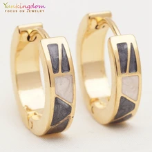 Yunkingdom новые серьги в рок-стиле из нержавеющей стали, титановые серьги-кольца для женщин, аксессуары для девочек-подростков UE0315