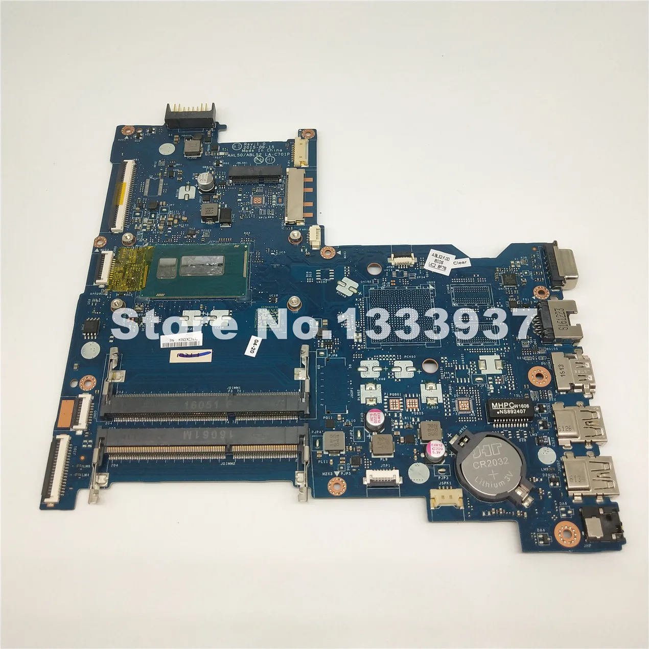 ^*Best Offers 816435-501 819772-501 For HP Pavilion 15-AC 250 G4 250-G4 Laptop Motherboard LA-C701P SR1EK I3-4005U 816435-001 mainboard