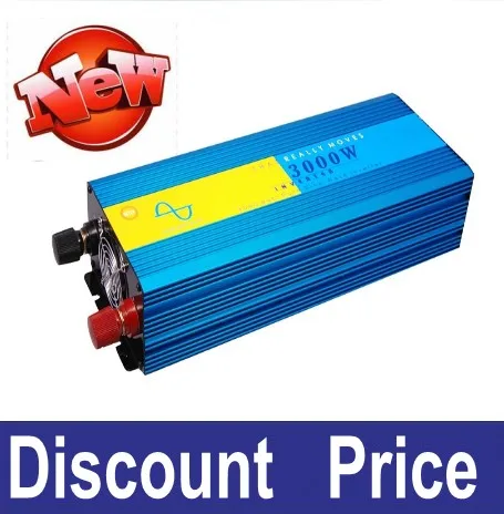 

Digital Display 3000W Pure sine wave inverter 3000W Solar inverter 12V 24V 48V DC to 100V/110V/ 220V/230V/240V AC Peak 6000W