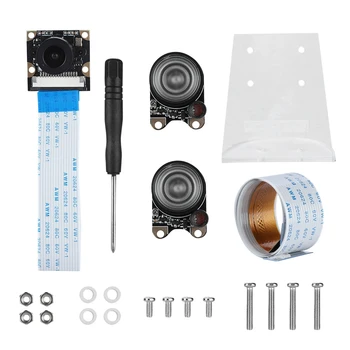 

Night Vision Camera Module Camera Lens Kit For Raspberry Pi 3B+/3B/2B/B+/ZERO 1.3/ZERO W