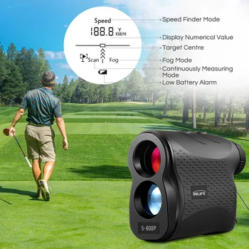 

5 - 600P 6X Laser Range finder 600m laser Distance Meter Digital Monocular Golf Range Finder Hunting measure Telescope