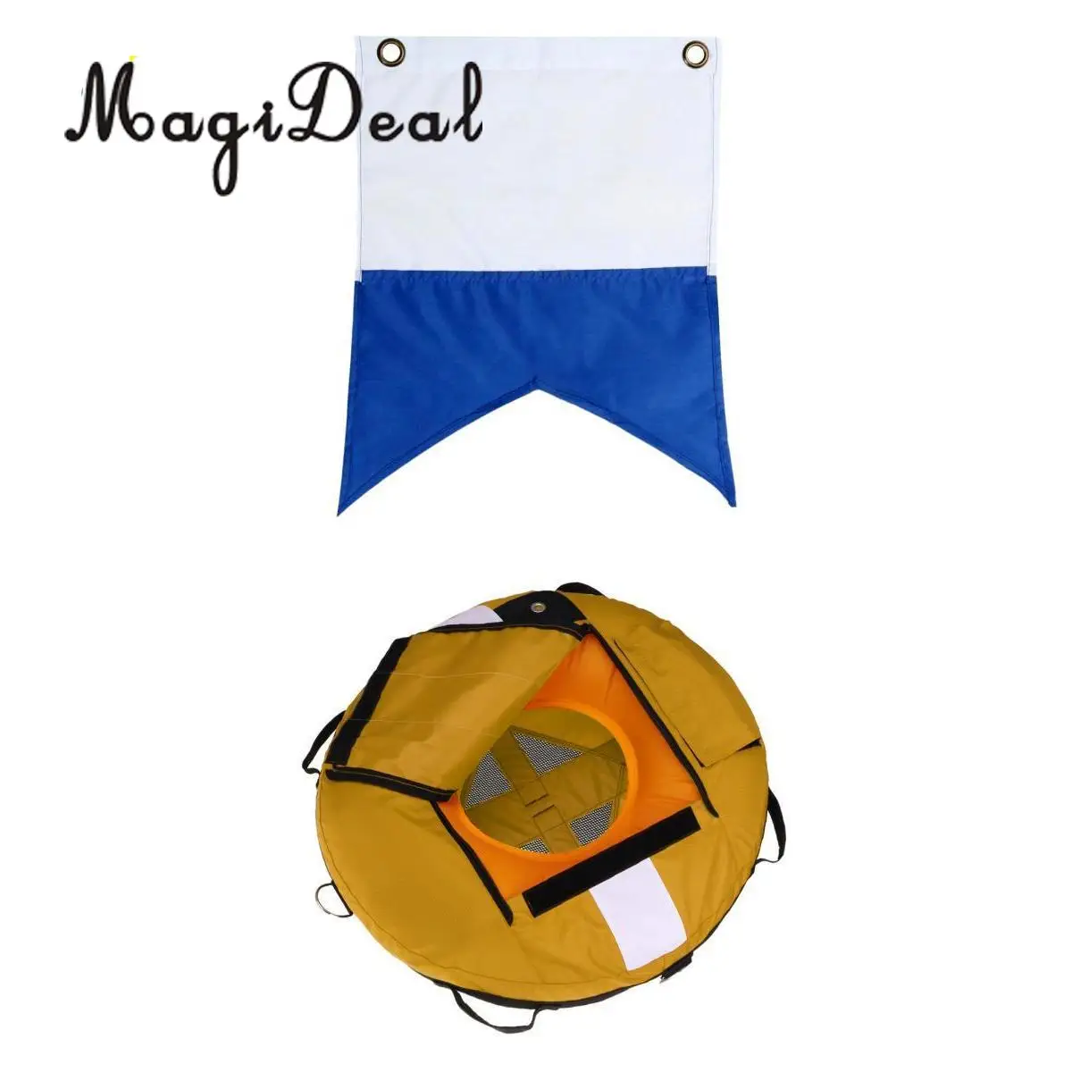 

Water Floating Freediving Freediver Buoy Instructor Training Float + Scuba Diver Down Flag Banner Pennant Safety Gear Equipment