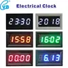 YB27T LED Display Car Digital Clock 12V/24V luminous Car Clock Dashboard Motorcycle Accessory Car Electric Clock Digital Timer ► Photo 1/6