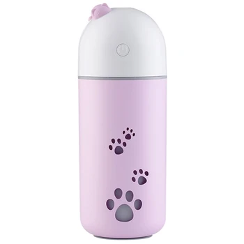 

New 220Ml Cat Humidifier Mini Usb Air Purifier Aromatherapy Essential Oil Diffuser Led Night Light Car Air Freshener Fogger