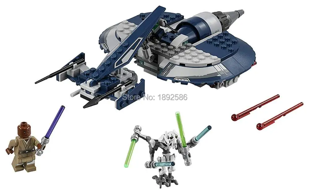 169pcs New Compatible Star Wars LegoINGlys General Grievous' Combat Speeder 75199 Building Block kit Toys For Children Gift 169pcs New Compatible Star Wars LegoINGlys General Grievous' Combat Speeder 75199 Building Block kit Toys For Children Gift
