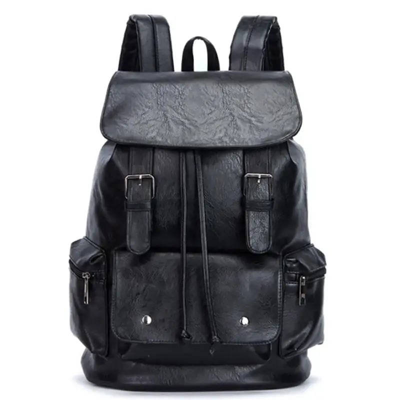 

Casual Large Capacity Men's Business Laptop Backpack Fashion Schoolbag Backpack For Male Boys Teens Drawstring Travel Bag