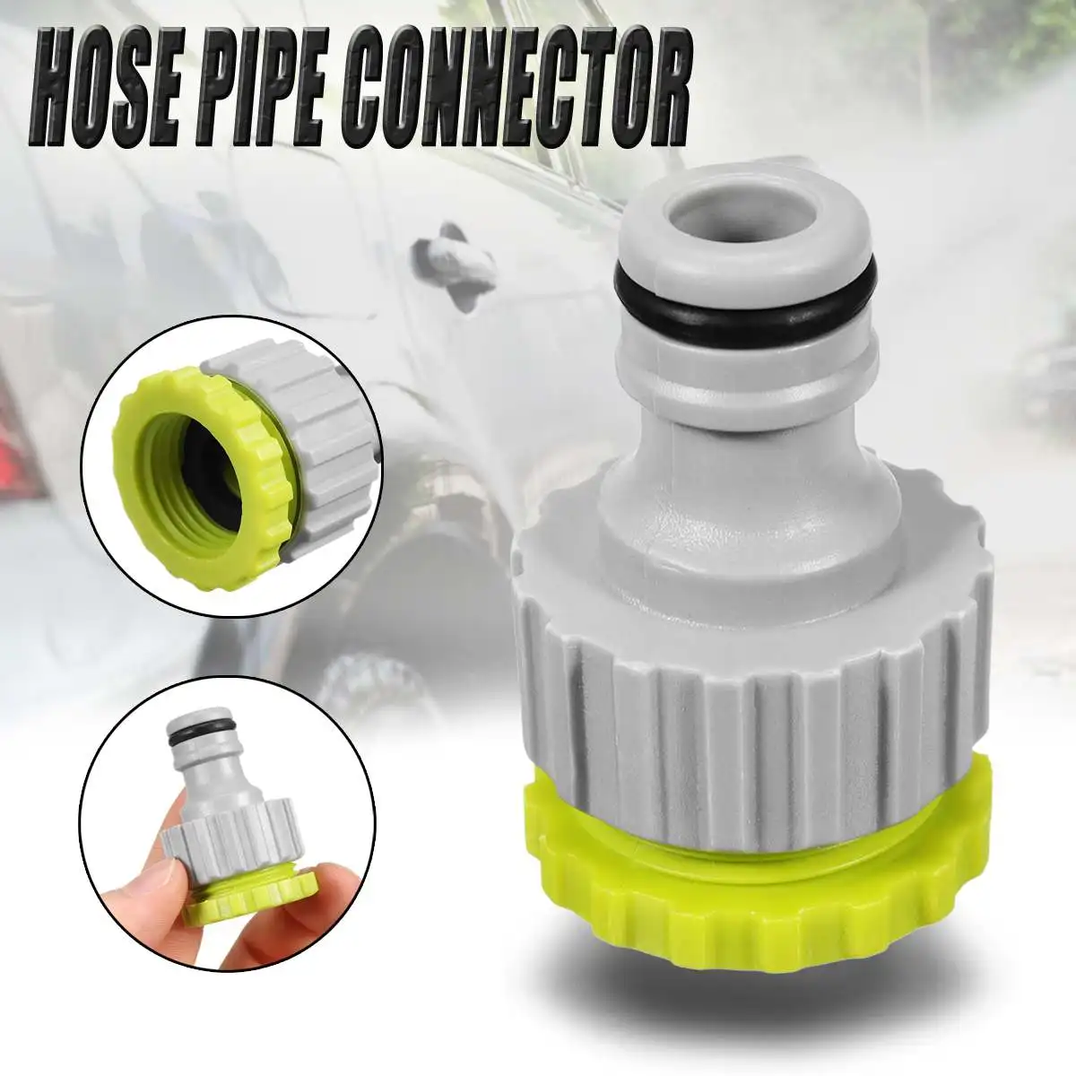 

1Pcs 3/4'' ABS Faucet Hose Pipe Female Threaded Tap Connector For Washing Machine Garden Lawn Sprinkler System Pipe 50x30mm