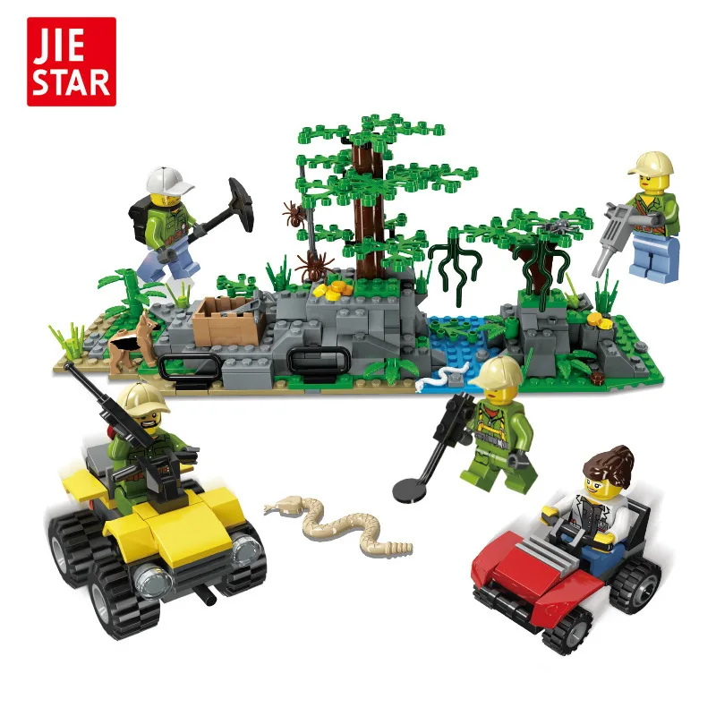 

Oxyphylla Toys Geology An Expedition Team Small Grain Plastic Cement Early Childhood Diy Compatible Happy High Building Block
