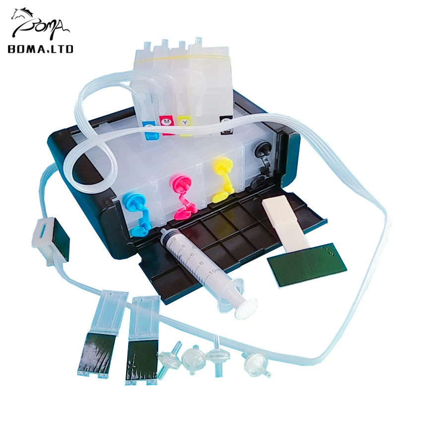 

BOMA.LTD 953XL 954XL 955XL ARC Chip Bulk Ink Ciss System For HP OfficeJet 8210 8216 8218 8702 8720 8725 8728 8730 8745 Printer