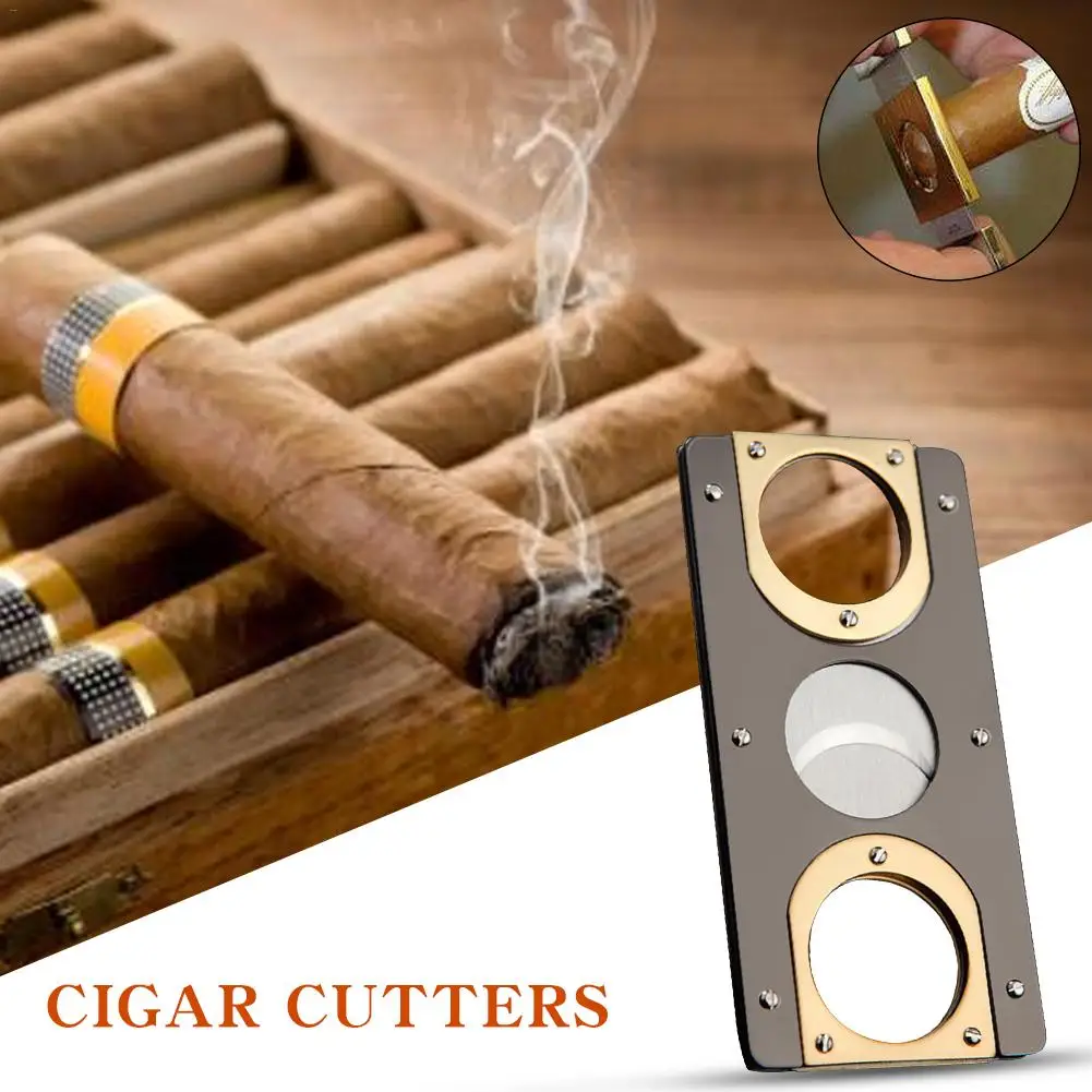 

Mini Cigar Cutter Portable Superior Stainless Steel Cigar Cutter Sharp Safe Cigar Cutting Tool Not Hurt Hand Cutter