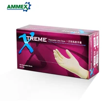 100 шт./упак. уплотненные резиновые перчатки одноразовые латексные перчатки домашняя промышленность пищевые медицинские перчатки