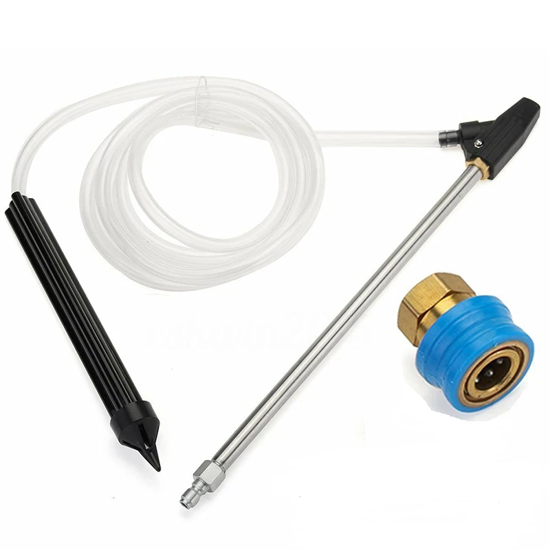 

4pcs Set Sandblaster Pressure Washer Sand Wet Blasting Nozzle 1/4" Quick Connect