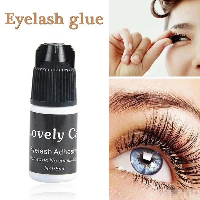 Eyelash Glue 5ml Grafting To Plant Mild No Stimulation Quick Drying Eye Beauty Products Makeup Tools | Красота и здоровье