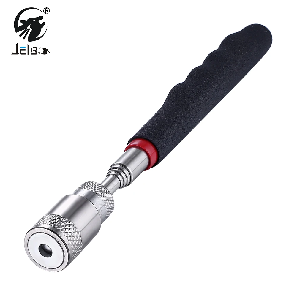 JelBo 1Pcs Magnetic Telescopic Pick Up Tool Mini LED Magnet Tool Metal ...