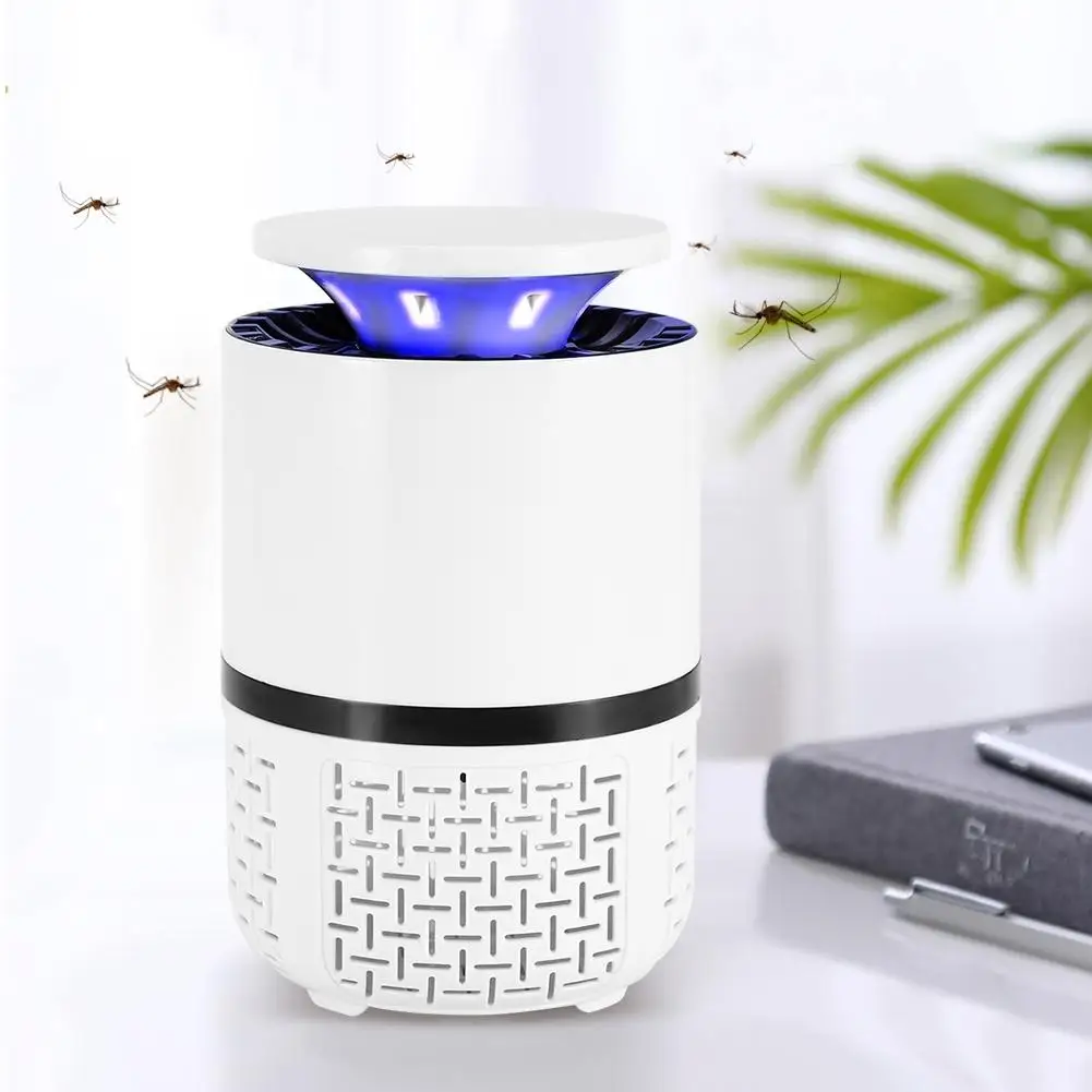 

2019 New LED Light Mosquito Killer Fly Bug Insect Zapper Trap Catcher USB Lamp For Home White