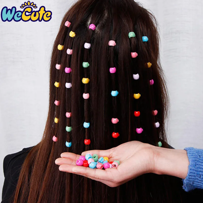 

Wecute 20pcs Hair Pins for Kids Colored Small Sugar Beans Grab Clip Braided Hair Clip Side Clip Baby Girl Hair Accessories
