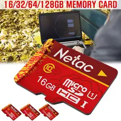 Netac высокая скорость карты памяти для мобильного телефона камера вождение автомобиля рекордер 16-128 ГБ