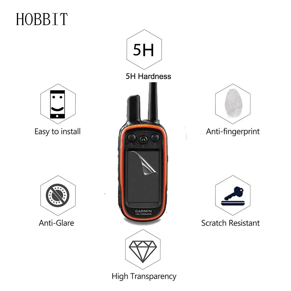 3 упаковки для Garmin Alpha 100 GPS трек и поезд ручная ЖК пленка защитная нанопленка