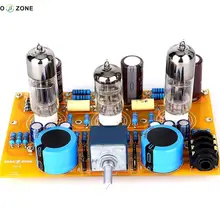 TU-2 ламповый усилитель для наушников готовая плата 6N2+ 6N6/6922(WCF улучшенный тип)+ потенциометр ALPS27