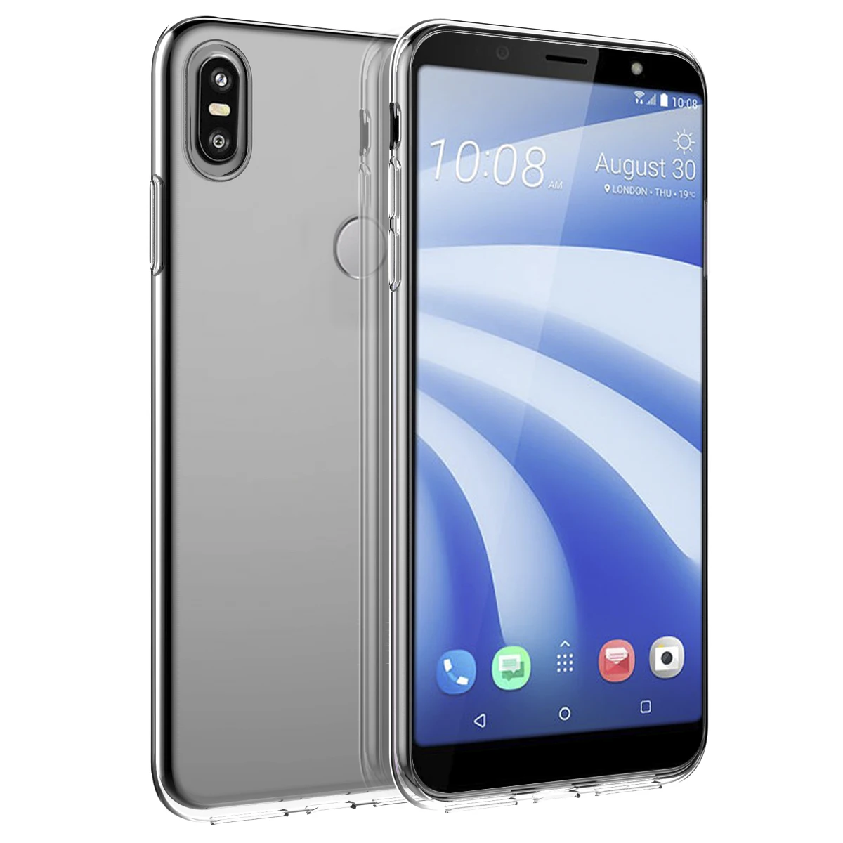 

For HTC U12 Life Case Silicone Transparent Shockproof Soft TPU Back Cover For HTC U 12 Life Case Clear Ultra Slim Phone Cases