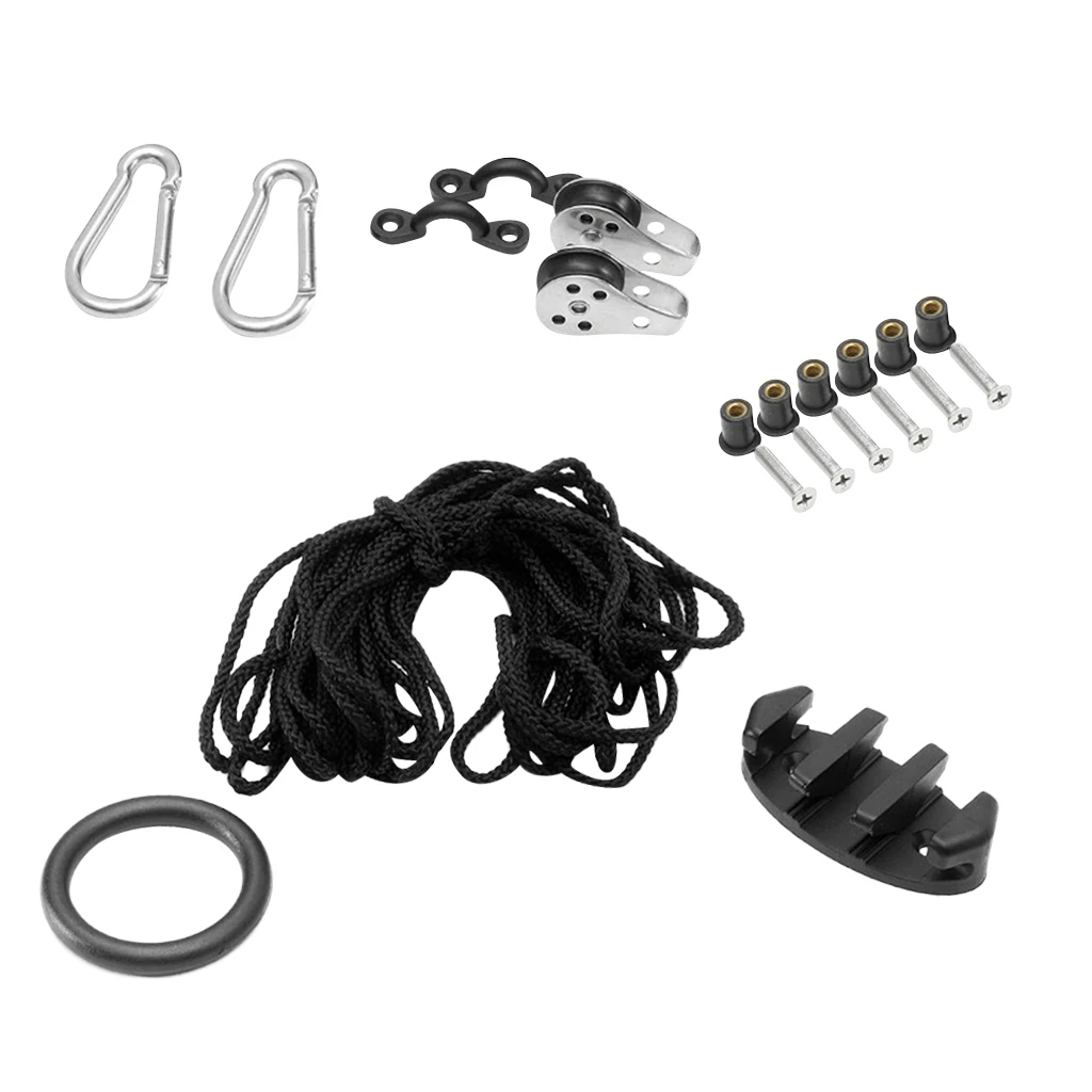 Прочная Модель якорная тележка для лодки набор колец рыбалки лодки|anchor trolley kit|anchor