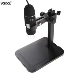 USB цифровой микроскоп 1000X800 светодиодный 8 LED 2MP электронный микроскоп Эндоскоп зум Камера лупа + лифт стойка для накладных ногтей