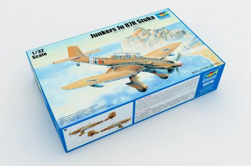 Trumpeter 1/32 03216 Junkers Ju 87R Stuka|Наборы для сборки моделей| |