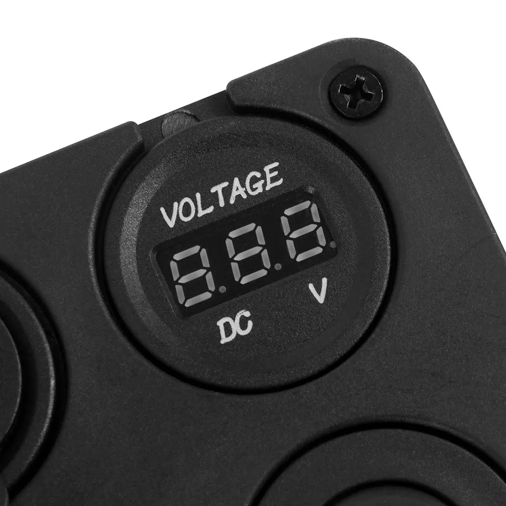 Onever Dual USB переходники для автомобильного зарядного устройства ВКЛ ВЫКЛ тумблер
