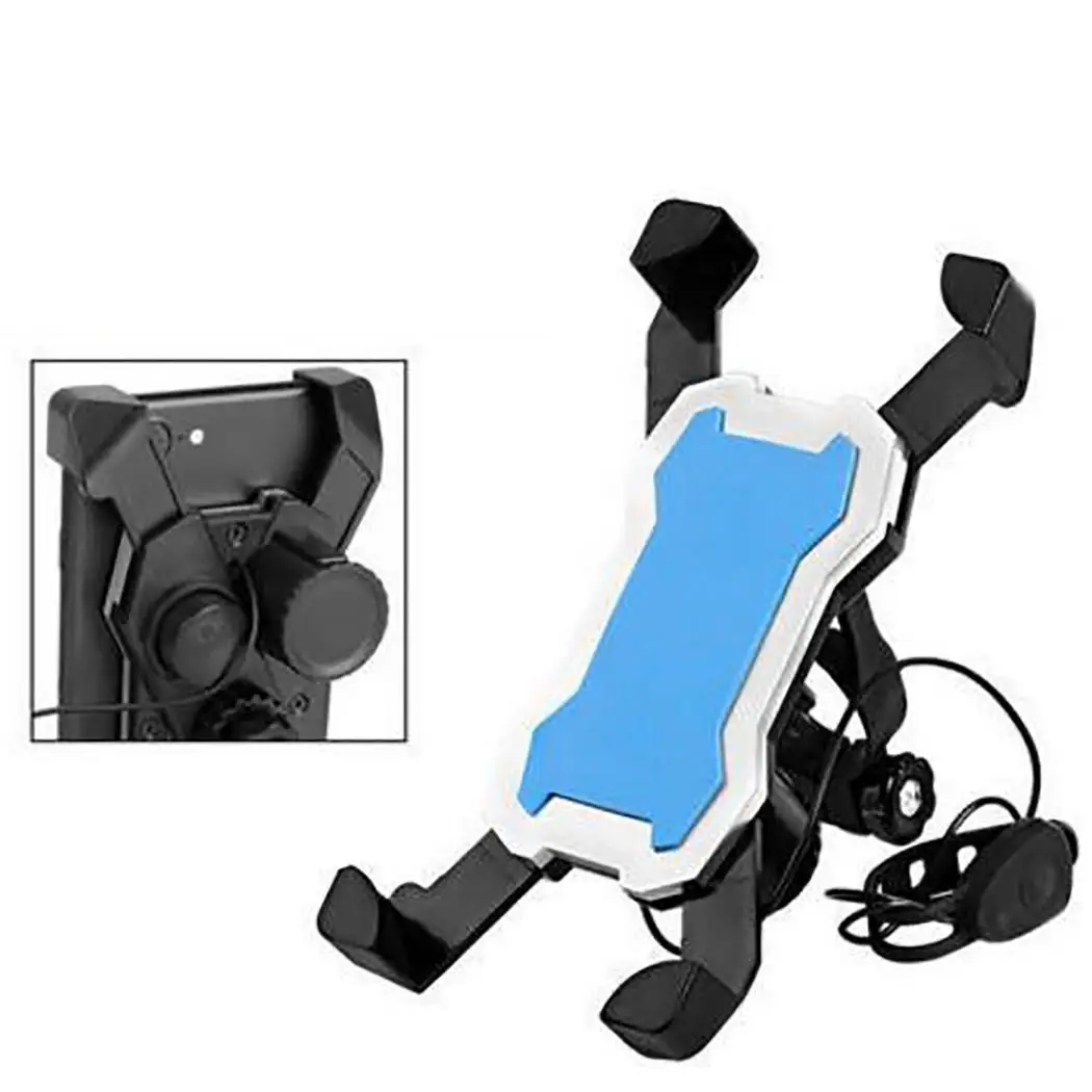 360 Degree Rotation Bike Phone Holder With Electric Horn Bicycle Mountain Motorbike Accessory | Спорт и развлечения