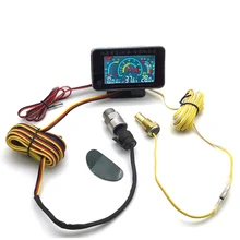 Универсальный автомобильный 3 в 1 ЖК-дисплей 12 В/24 В, комбинированная Таблица с датчиками давления масла