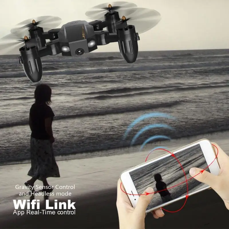 

FQ36 WiFi FPV 4CH 2.4GHz 6 Axis Foldable RC Quadcopter RTF Drone Aircrafts