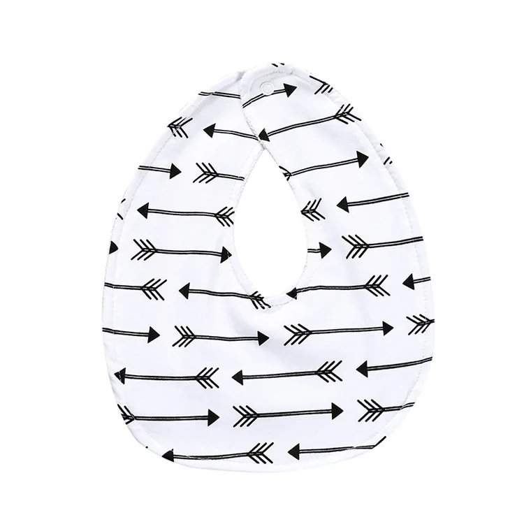 Laleben 2019 New Baby Bibs Washable Onesize Baby Cotton Mouth Towel Button Cartoon Fashion Newborn Baby Stuff