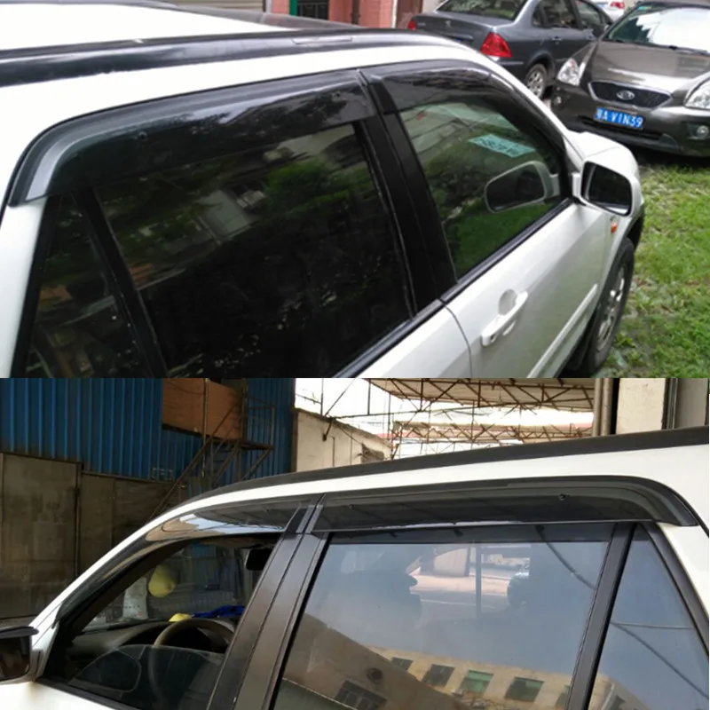 Бесплатная доставка для Honda CRV CR V 2004 2005 2006 оконные козырьки навесы ветер дождь