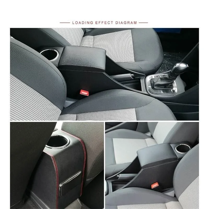 Модифицированный протектор автозапчастей, декоративный аксессуар, автомобильный подлокотник, подлокотники для Volkswagen Polo