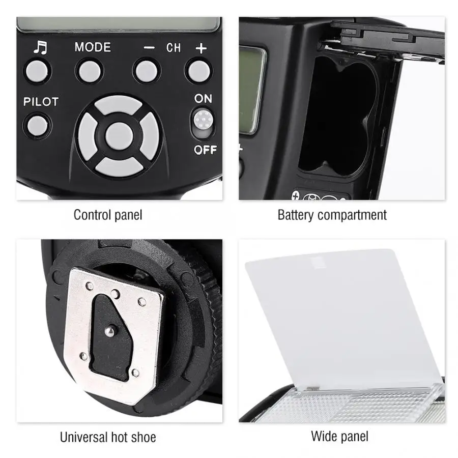 560IV Speedlite Flash Trigger GN50 для Canon/Nikon/Sony A7/ A7 II/ A7S flash camera 2 4G Wireless Master & Group Speedlite|Фотовспышки|