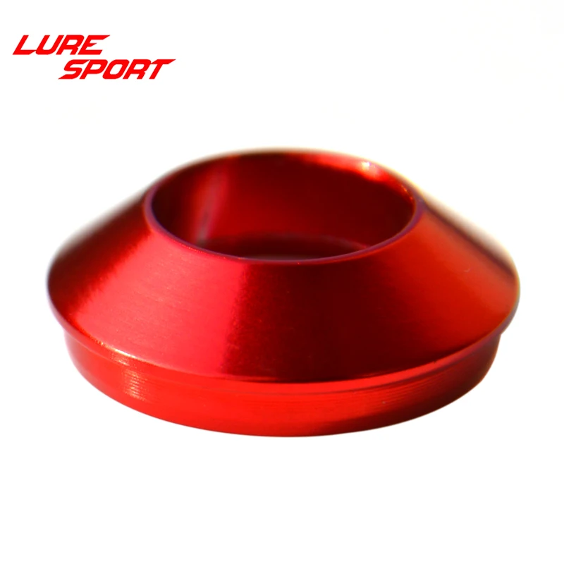 

LURESPORT 10pcs wind Check WCS16 Skeleton pipe Seat Aluminum Ring Fishing Rod Building Component Repair rod DIY Accessory