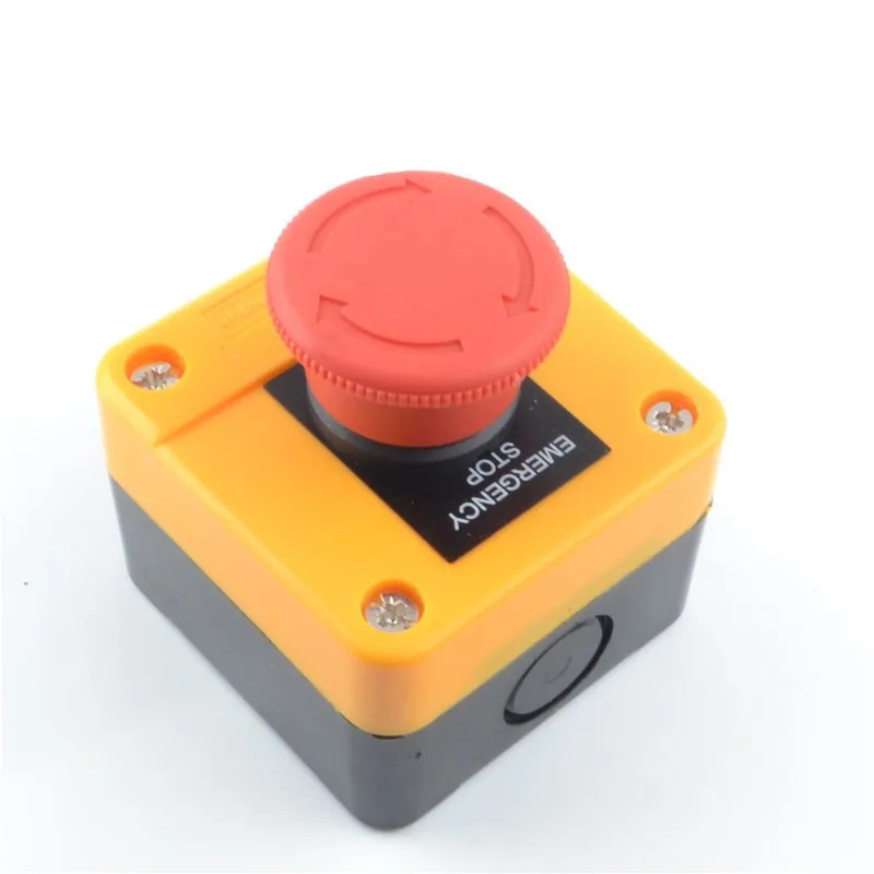 

e-stop push button switch emergency stop switch 1NO+1NC