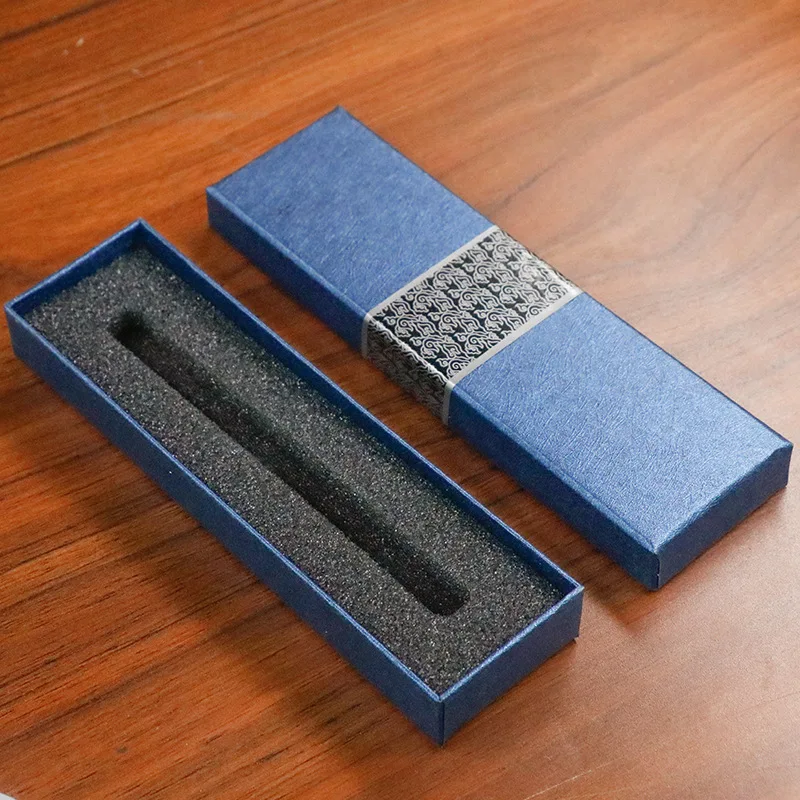 

1pcs Hard Carton Packing Auspicious Clouds Blue/Black/Pink Pen pencil Case Box for Gift School Stationery Supplies