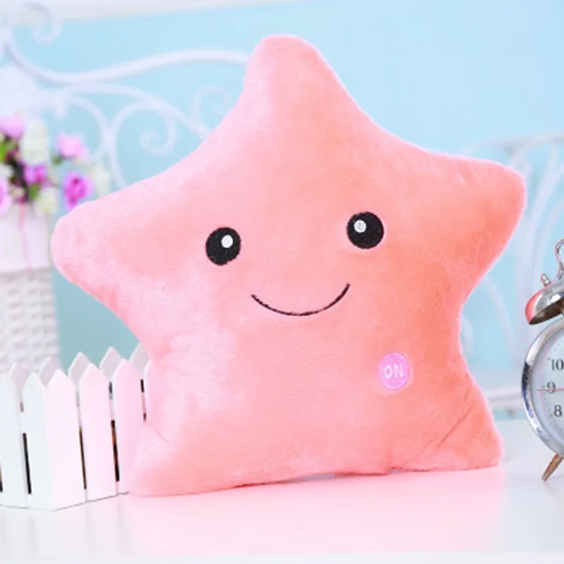 2018 New Kawaii Luminous Pillow Christmas Cute Toys Led Light Pillow Plush Pillow Hot Colorful Stars Kids Toys Birthday Gift 2018 New Kawaii Luminous Pillow Christmas Cute Toys Led Light Pillow Plush Pillow Hot Colorful Stars Kids Toys Birthday Gift